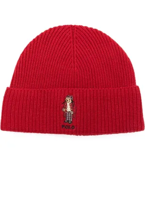Ralph Lauren Gorro con motivo Polo Bear