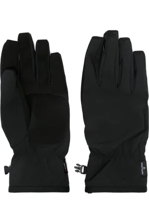 Stone Island Guantes con logo bordado