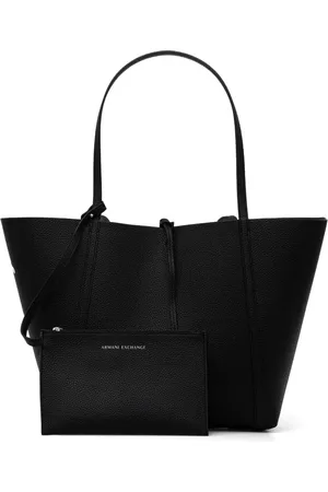 Armani Exchange Bolso shopper reversible con logo