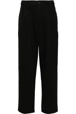 A Bathing Ape Pantalones chinos con parche del logo