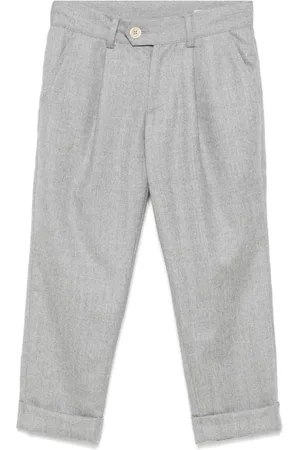 Brunello Cucinelli Pantalones de chándal con efecto melange