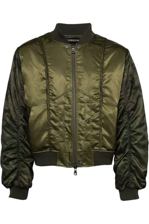 Andersson Bell Chaqueta bómber con manga de malla