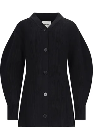 Jil Sander Cárdigan de canalé