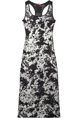 Diesel Vestido Fishnet-Sleep-Slip de x Savage x Fenty