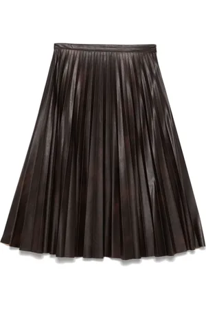 Pinko Falda midi plisada