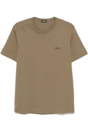Ermenegildo Zegna Camiseta con logo bordado