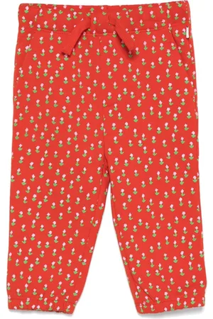Stella McCartney Pantalones de chándal con estampado floral