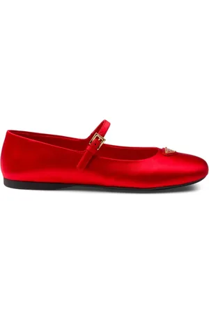 Prada Bailarinas con hebilla