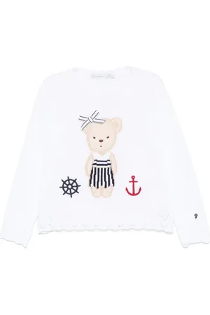PATACHOU Jersey con motivo Teddy Bear en intarsia