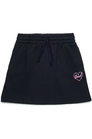 Diesel Falda corta con logo bordado