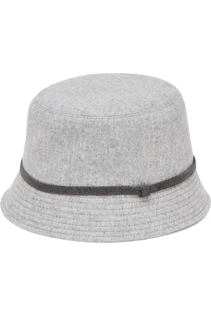 Brunello Cucinelli Sombrero de pescador con cadena Monili