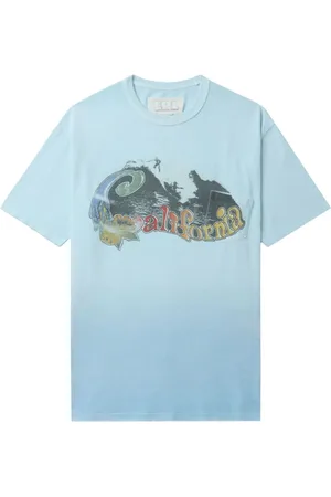 ERL Camiseta con eslogan estampado