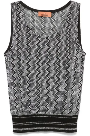 Missoni Top con estampado en zigzag