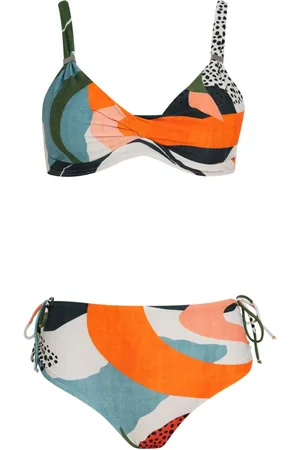 Lygia & Nanny Bikini Marcela con estampado abstracto