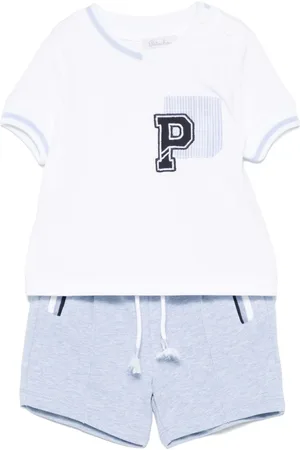 PATACHOU Conjunto corto con logo bordado