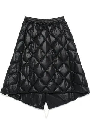 Jil Sander Falda midi acolchada