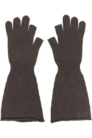 Rick Owens Guantes con tres dedos