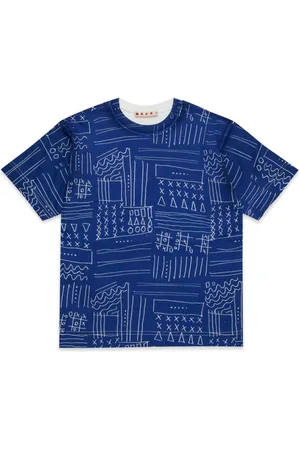 Marni Camiseta con estampado gráfico