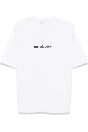 Aspesi Camiseta con eslogan estampado