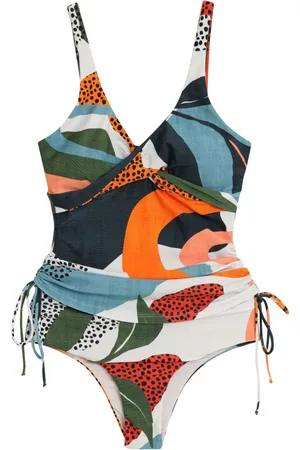 Lygia & Nanny Bañador Tankini Bruma con estampado abstracto