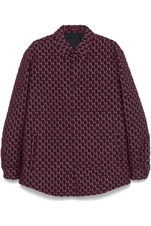 Gucci Sobrecamisa con motivo GG Supreme
