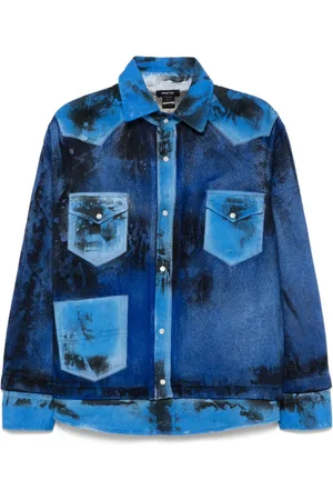 AVANT TOI Sobrecamisa con estampado abstracto