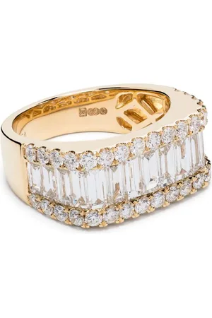 Anita Anillo James en oro amarillo de 18 ct con diamantes