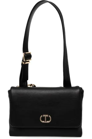 Twin-Set Bandolera con placa del logo