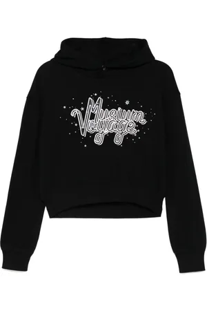Musium Div. Sudadera con capucha y logo bordado