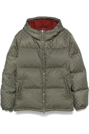 Gucci Plumífero con logo GG
