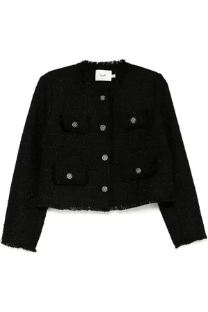 B+AB Chaqueta con cuello redondo
