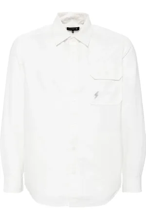 AGNÈS B. Camisa con logo bordado