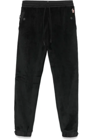 Moncler Pantalones de chándal con logo bordado