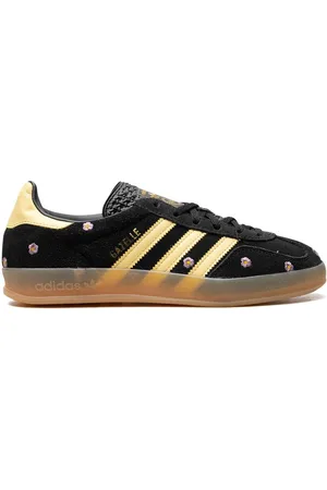 adidas Zapatillas Gazelle Indoor "Core Black/Almost Yellow/Floral"