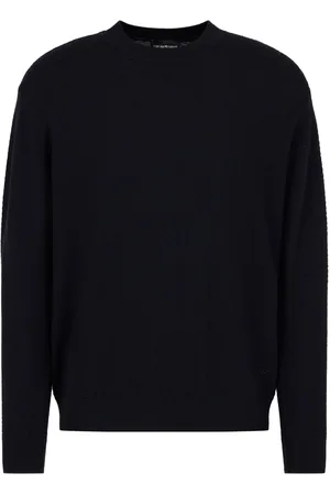 Emporio Armani Jersey de punto chevron