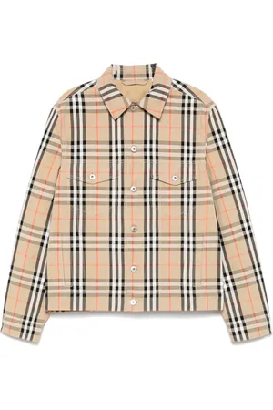 Burberry Chaqueta de cuadros