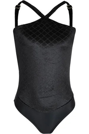 AMIR SLAMA Body con cuello halter