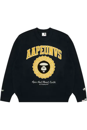 A Bathing Ape Jersey con logo bordado