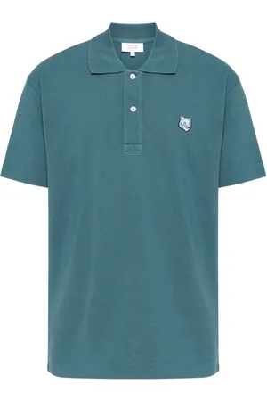 Maison Kitsuné Polo Bold Fox con parche