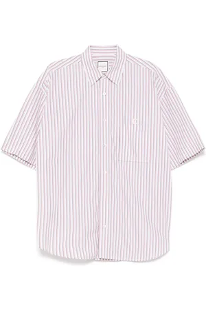 WOOYOUNGMI Camisa de manga corta a rayas