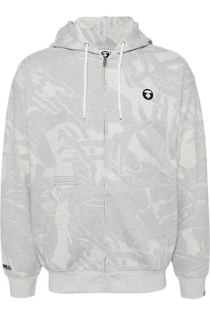 A Bathing Ape Chaqueta con logo Moonface y capucha