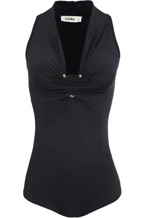 AMIR SLAMA Body con detalle fruncido