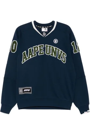 A Bathing Ape Sudadera con parche del logo