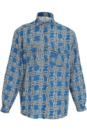 AMIR SLAMA Camisa con estampado gráfico