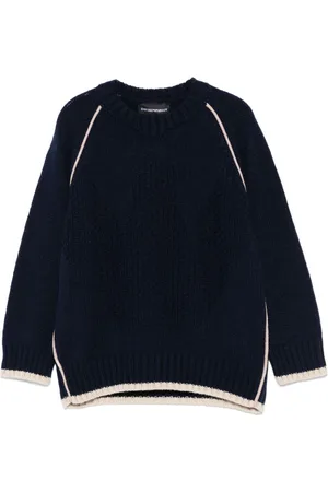 Emporio Armani Jersey con ribete en contraste