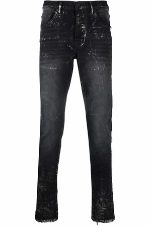 Purple Brand Vaqueros slim de talle bajo