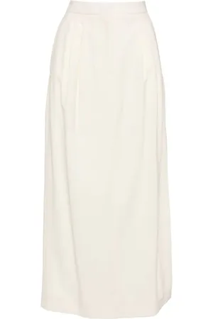 Elie saab Falda midi con abertura