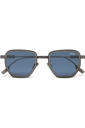 Ermenegildo Zegna Gafas de sol con montura cuadrada