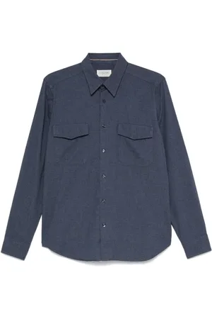 Tintoria Mattei Camisa con pliegues