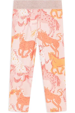 Stella McCartney Leggins con caballo estampado